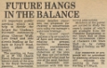 19830617 PUBLIC DISCUSS CHEYNE WALK LOTS ROAD FUTURE CN